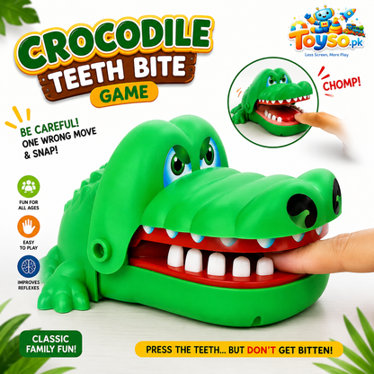 Crocodile Teeth Bite Game