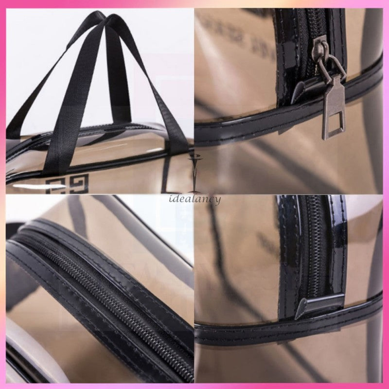 Travel Cosmetic Bag Organizer (Transparent)