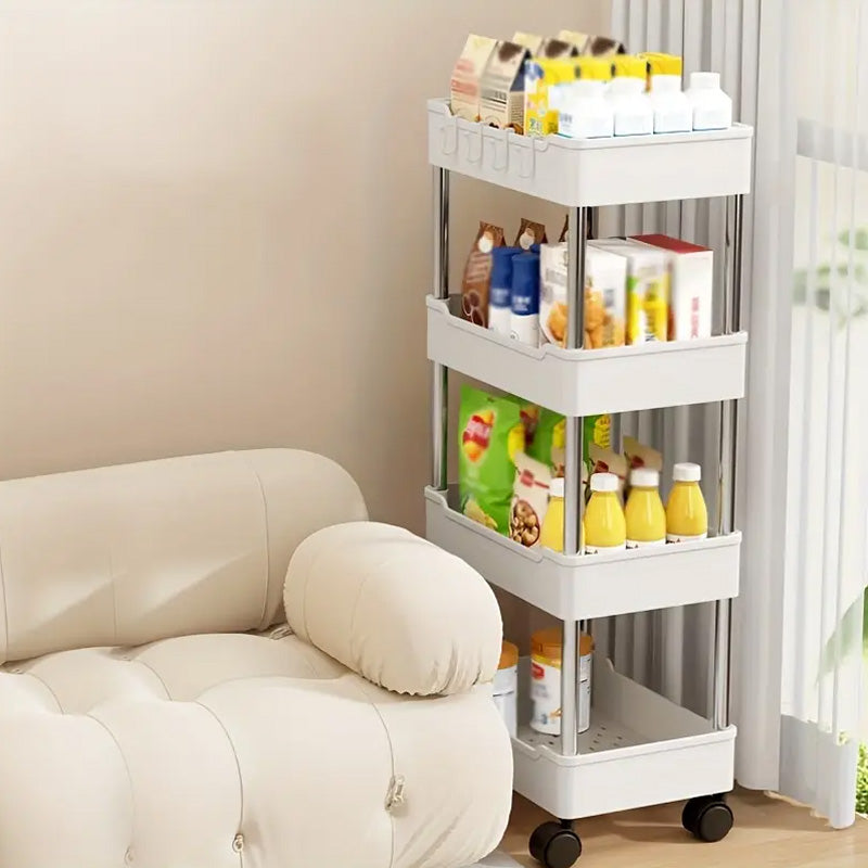 Space-saving rolling storage rack - Saadiq.pk