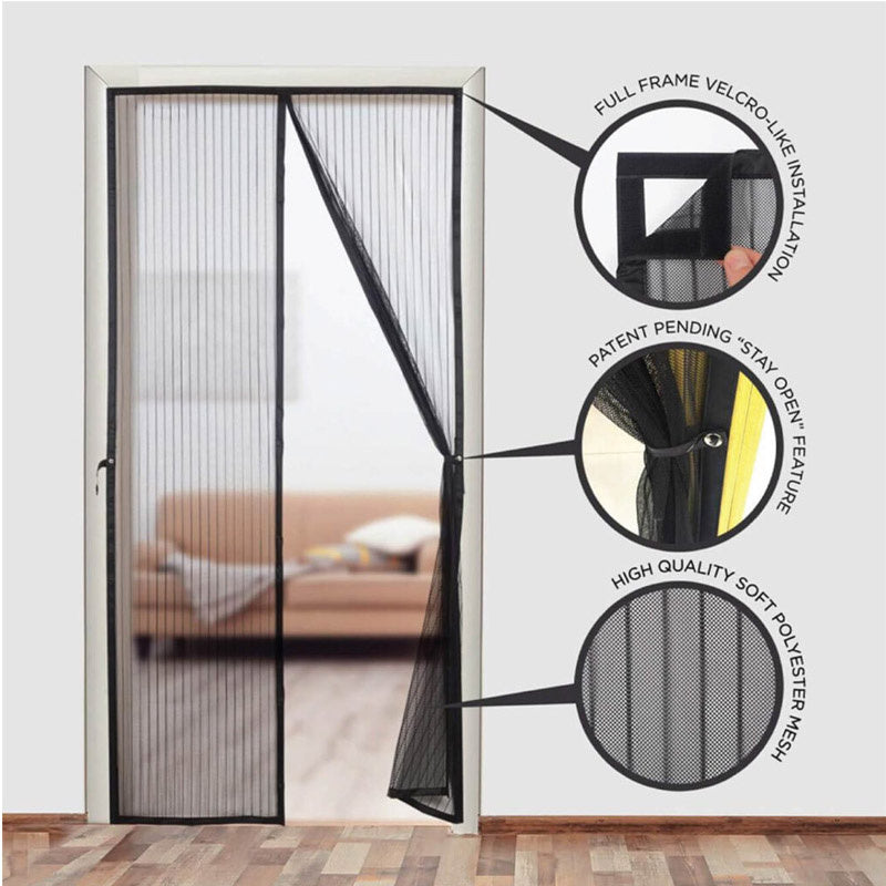 Hands-Free Magnetic Door Net