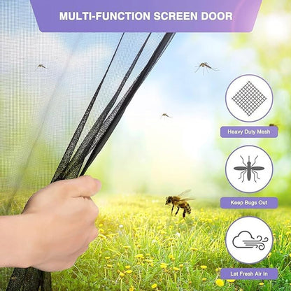 Hands-Free Magnetic Door Net