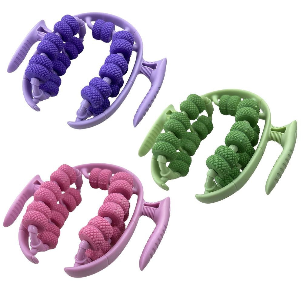 26 Roller Round Leg Massager Ring Clip Style