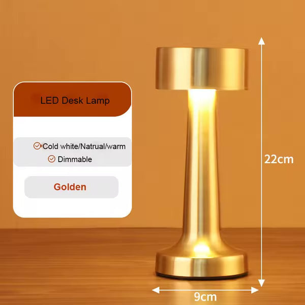 Decorative Table Lamp – LED Rechargeable Light