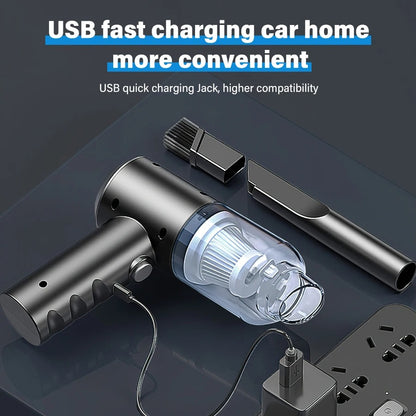 3 in 1 Portable Vacuum Cleaner, Duster & Air Pump