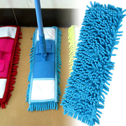 Microfiber Flat Mop Heads – Reusable, Streak-Free Floor Cleaning Pads
