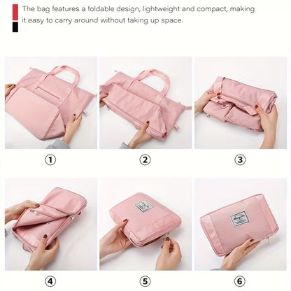 Foldable Oxford fabric travel bag - Saadiq.pk Pakistan