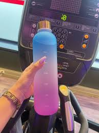 1L Time Marker Water Bottle - Saadiq.pk