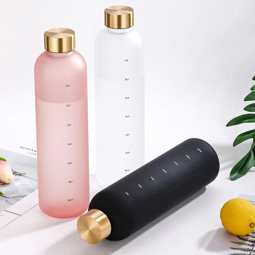 1L Time Marker Water Bottle - Saadiq.pk