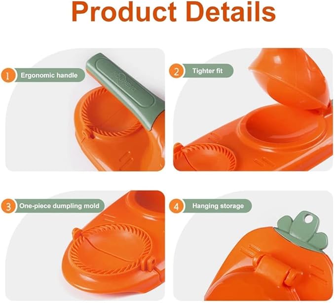 2 in 1 Dumpling & Samosa Maker – Easy Kitchen Tool - Saadiq.pk