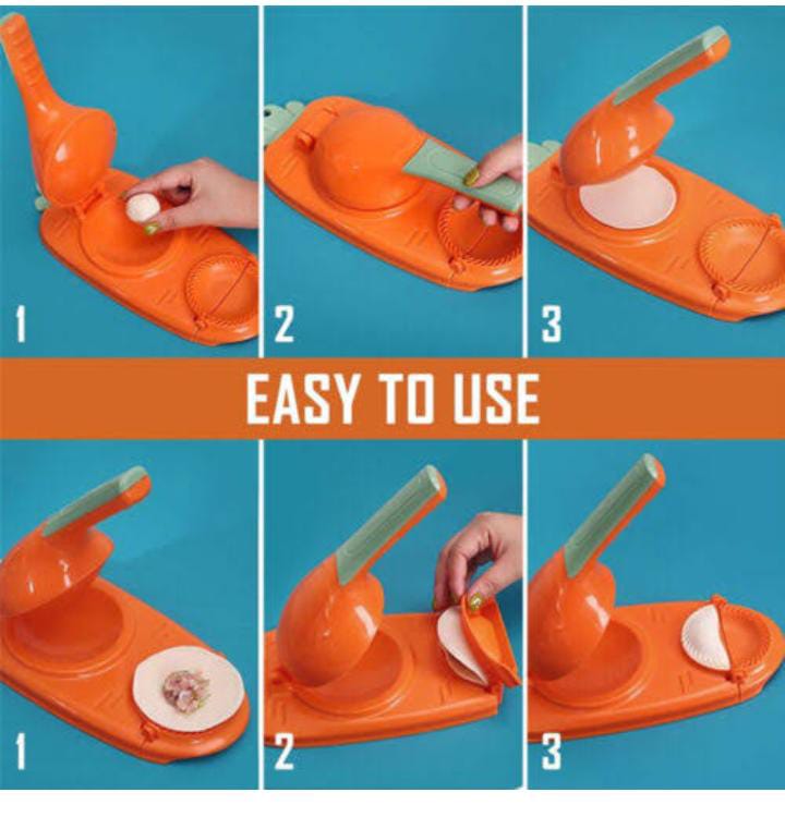 2 in 1 Dumpling & Samosa Maker – Easy Kitchen Tool - Saadiq.pk
