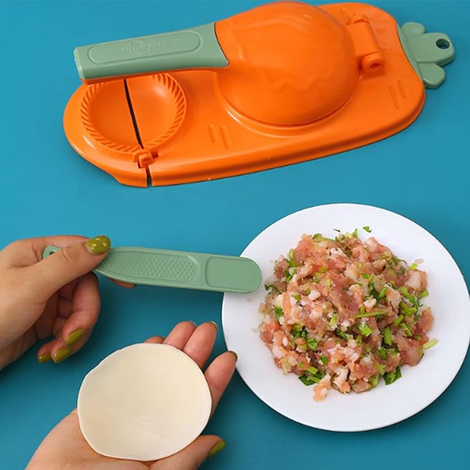 2 in 1 Dumpling & Samosa Maker – Easy Kitchen Tool - Saadiq.pk