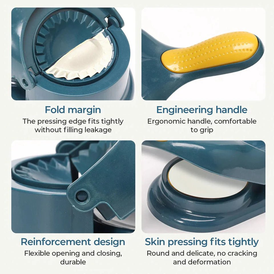 2 in 1 Dumpling & Samosa Maker – Easy Press Kitchen Tool - Saadiq.pk
