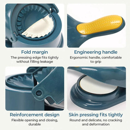 2 in 1 Dumpling & Samosa Maker – Easy Press Kitchen Tool - Saadiq.pk