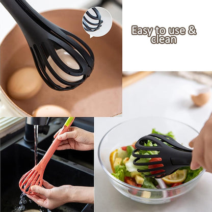 2 - in - 1 Egg Beater & Food Clip – Multipurpose Kitchen Tool - Saadiq.pk