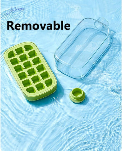 2 in 1 Ice Cube Bottle with Tray – Portable Ice Maker & Water Bottle - Saadiq.pk