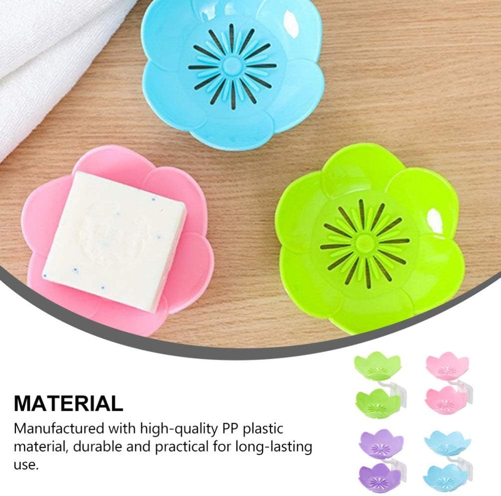 2 Layers Plastic Lotus Drain Soap Holder – Durable & Hygienic Soap Dish - Saadiq.pk