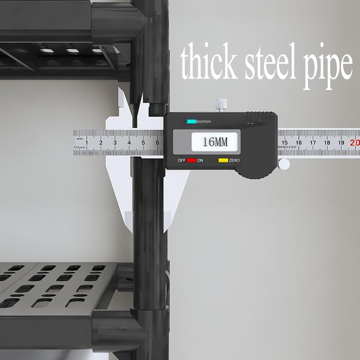 2 - Tier Plastic & Carbon Steel Toilet Storage Rack – Bathroom Organizer - Saadiq.pk