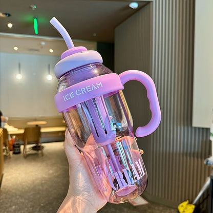 1300ML Leakproof Tumbler Bottle for Gym & Travel