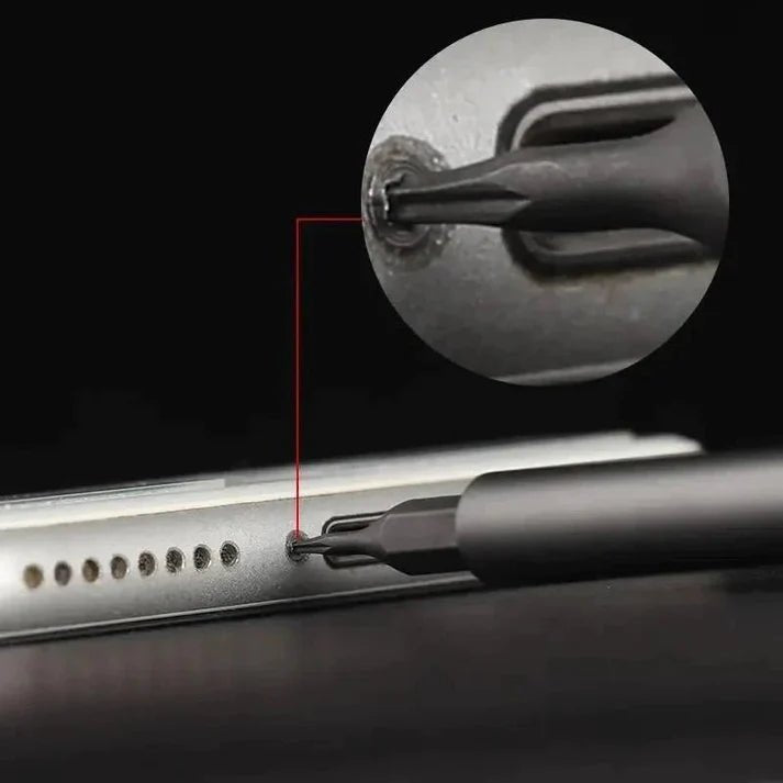 24‑in‑1 Compact Screwdriver Kit | High‑Precision Bits for Gadgets & Devices - Saadiq.pk