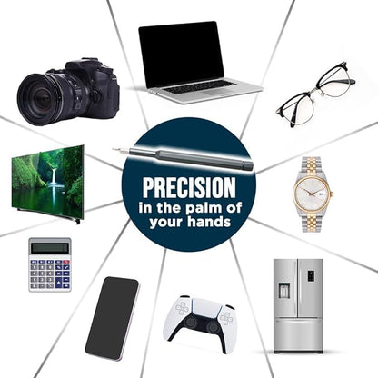 24‑in‑1 Compact Screwdriver Kit | High‑Precision Bits for Gadgets & Devices - Saadiq.pk