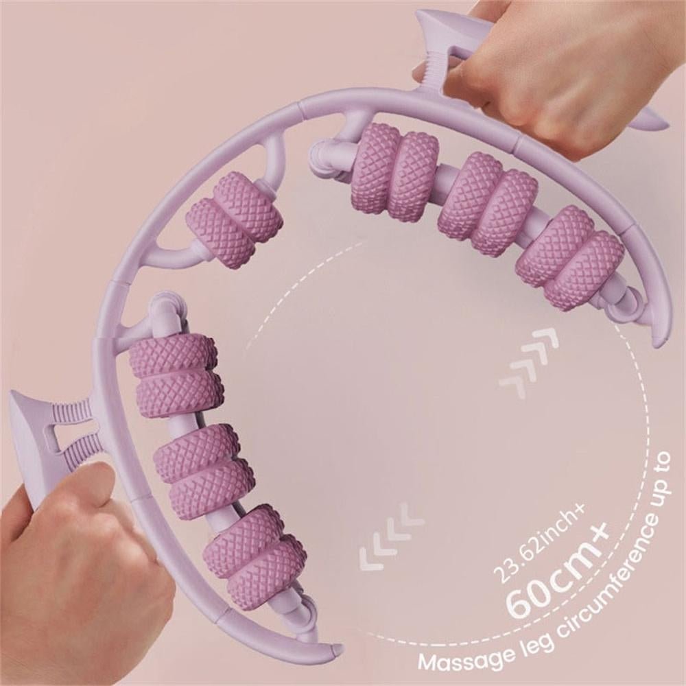 26 Roller Round Leg Massager Ring Clip Style - Saadiq.pk