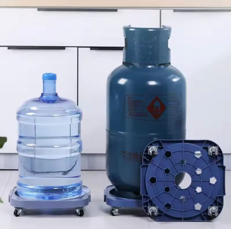 Gas Cylinder Base With Wheels