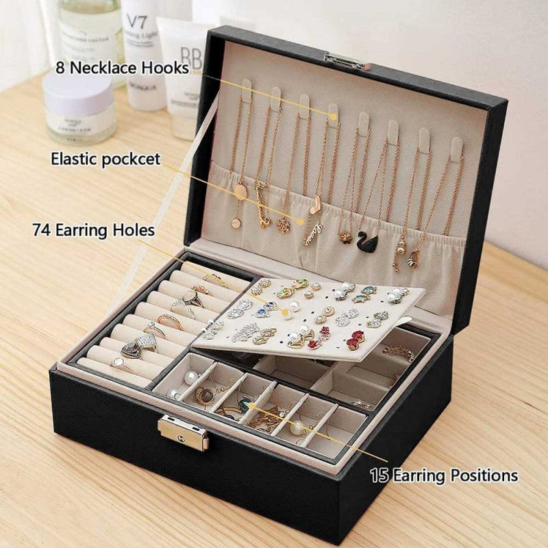 Two Layer Jewelry Box