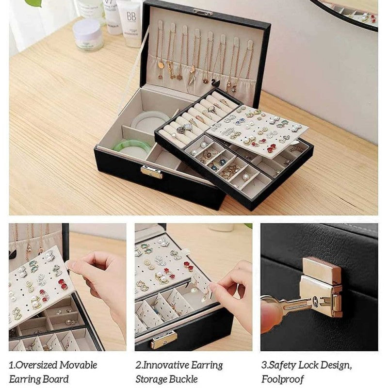 Two Layer Jewelry Box