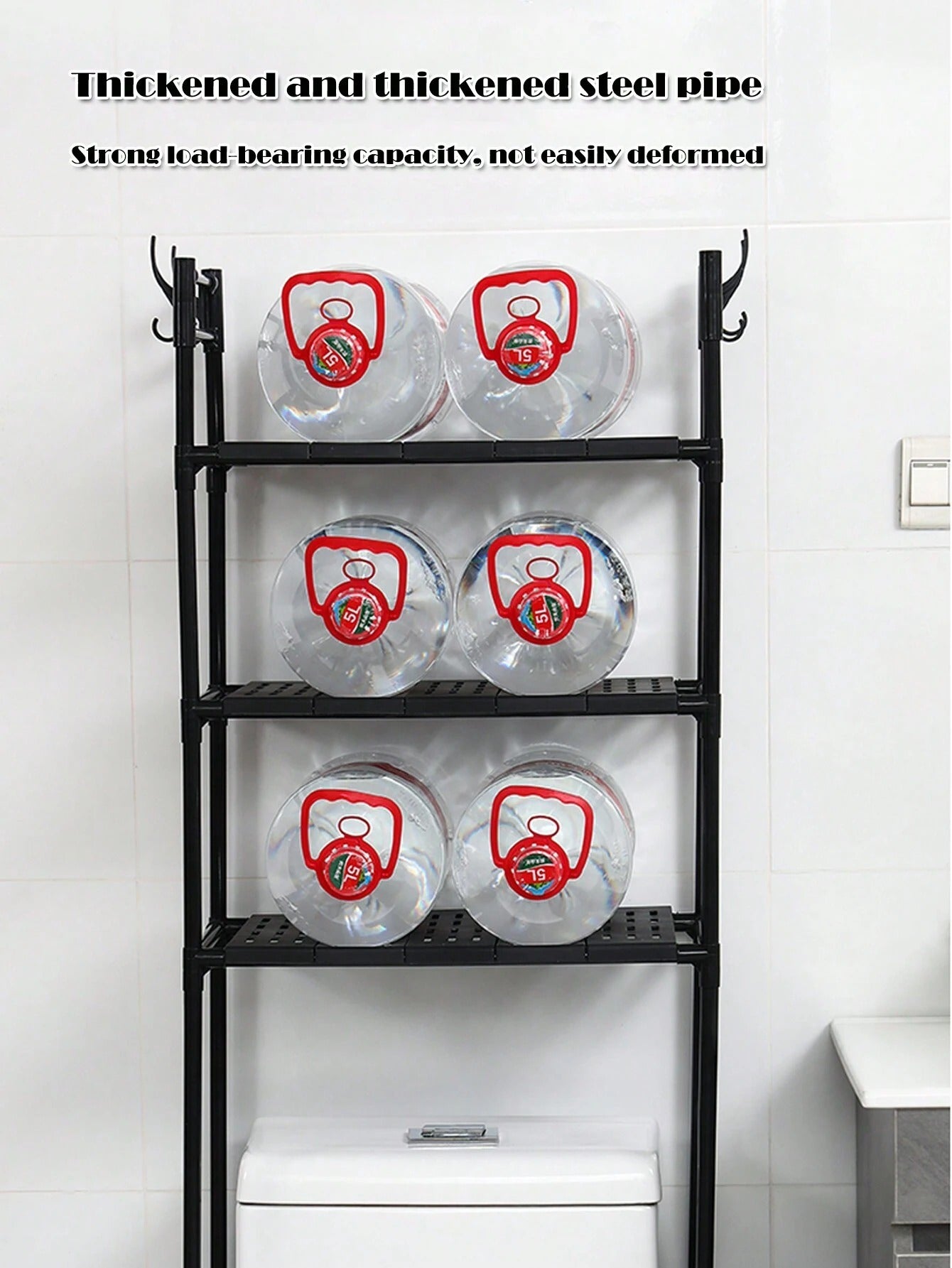 MUGATH Bathroom Space Saver,Over The Washing Machine (3 layer)