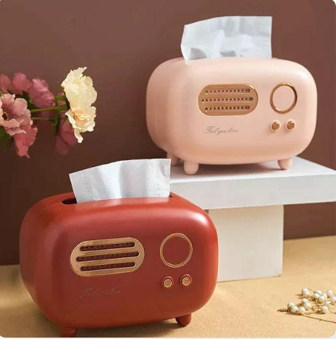 Decorative radio shape tissue box - Saadiq.pk