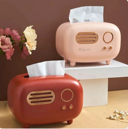 Decorative radio shape tissue box - Saadiq.pk