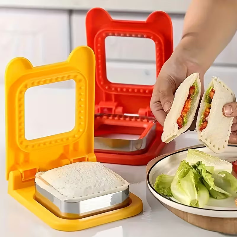 Stainless Steel Pocket Sandwich Maker - Sandwich Cutter and Sealer