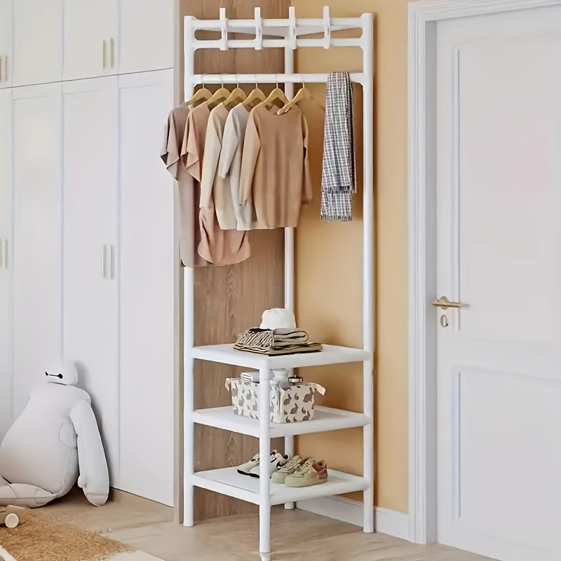 2 in 1 Corner Clothes Rack