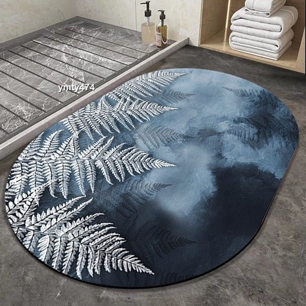 2PC Anti‑Slip Bathroom Mat – Fast‑Drying, Water‑Absorbent Floor Mat (Large 2.25 x 1.5 ft) - Saadiq.pk