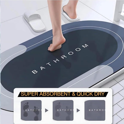 modern bathroom floor mat quick drying