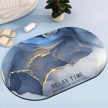 2PC Anti‑Slip Bathroom Mat – Fast‑Drying, Water‑Absorbent Floor Mat (Large 2.25 x 1.5 ft) - Saadiq.pk