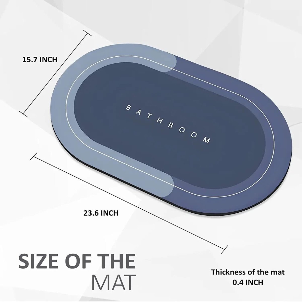 large bathroom mat set anti slip floor rug