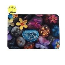 2PC Anti‑Slip Design Bathroom Mat – Fast‑Drying, Water‑Absorbent Floor Mat – Large Square - Saadiq.pk