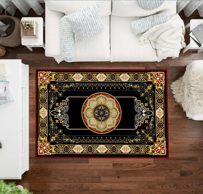 2PC Anti‑Slip Design Bathroom Mat – Fast‑Drying, Water‑Absorbent Floor Mat – Large Square - Saadiq.pk