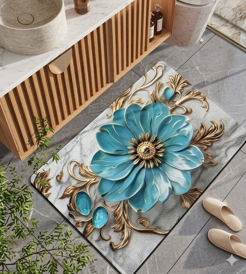 2PC Anti‑Slip Design Bathroom Mat – Fast‑Drying, Water‑Absorbent Floor Mat – Large Square (Copy) (Copy) (Copy) - Saadiq.pk