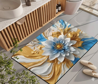 2PC Anti‑Slip Design Bathroom Mat – Fast‑Drying, Water‑Absorbent Floor Mat – Large Square (Copy) (Copy) (Copy) (Copy) - Saadiq.pk