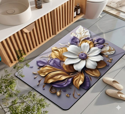 2PC Anti‑Slip Design Bathroom Mat – Fast‑Drying, Water‑Absorbent Floor Mat – Large Square (Copy) (Copy) (Copy) (Copy) (Copy) - Saadiq.pk