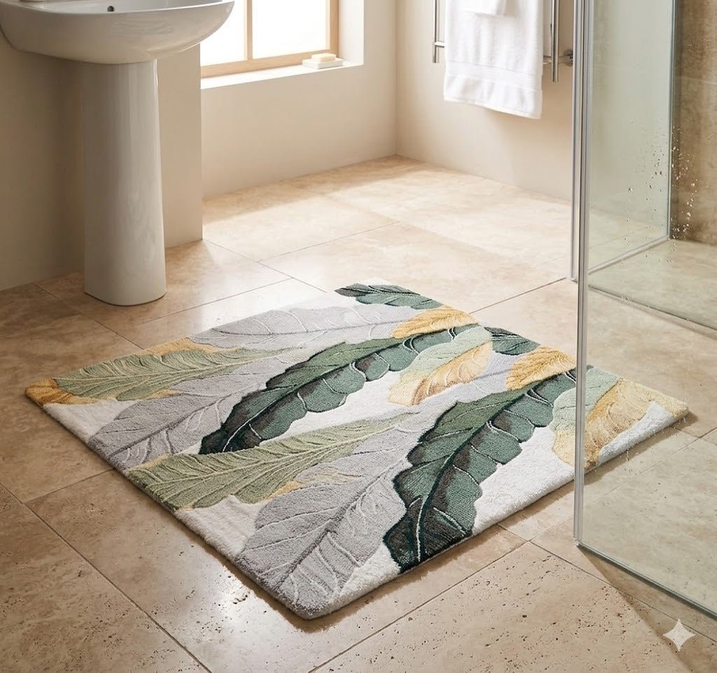 2PC Anti‑Slip Design Bathroom Mat – Fast‑Drying, Water‑Absorbent Floor Mat – Large Square (Copy) (Copy) (Copy) (Copy) (Copy) (Copy) (Copy) (Copy) - Saadiq.pk