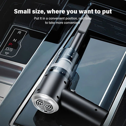 3 in 1 Portable Vacuum Cleaner, Duster & Air Pump - Saadiq.pk