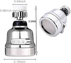 3 Mode Faucet Tap – Adjustable Kitchen Sink Water Saving Nozzle - Saadiq.pk