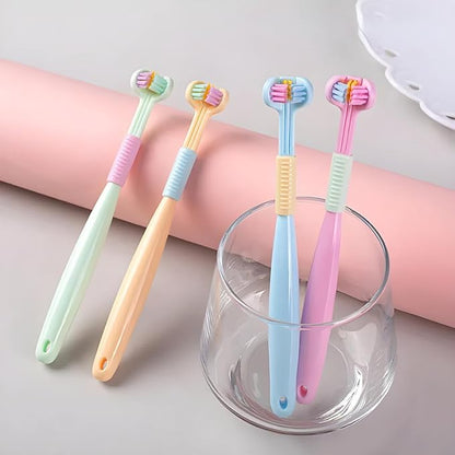 3 - Sided Max Clean Toothbrush – Saadiq.pk - Saadiq.pk