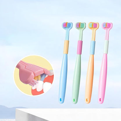 3 - Sided Max Clean Toothbrush – Saadiq.pk - Saadiq.pk