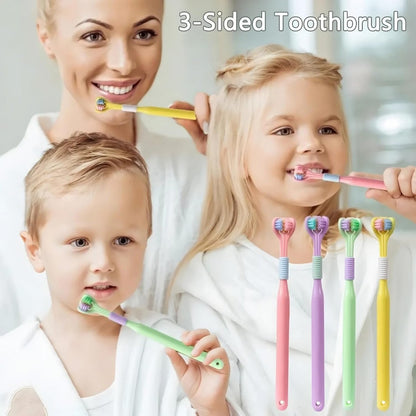 3 - Sided Max Clean Toothbrush – Saadiq.pk - Saadiq.pk
