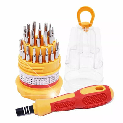 31 in 1 Electronic Precise Manual Screw Driver Tools Set - Saadiq.pk