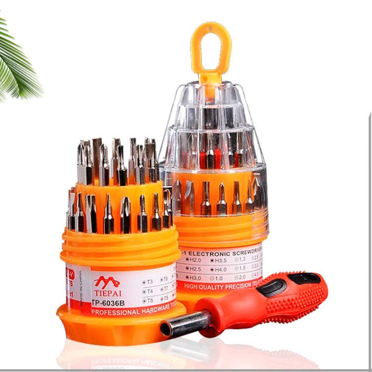 31 in 1 Electronic Precise Manual Screw Driver Tools Set - Saadiq.pk